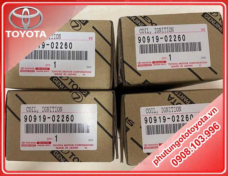 Mobin đánh lửa Toyota Fortuner 2012-2023