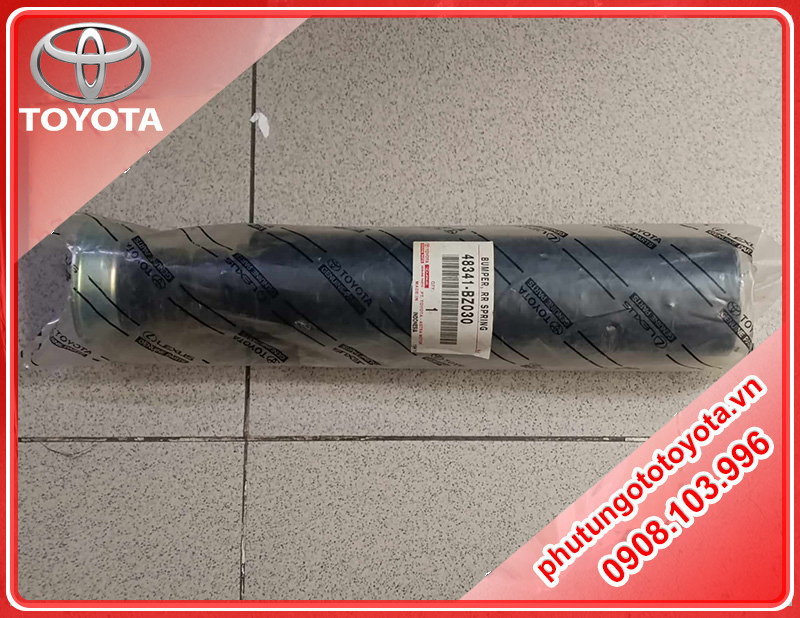 Cao su tăm bông phuộc sau Toyota Wigo 2014-2023