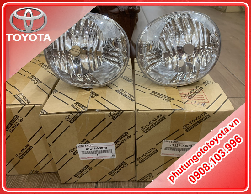 Đèn cản Toyota Fortuner 2009-2016