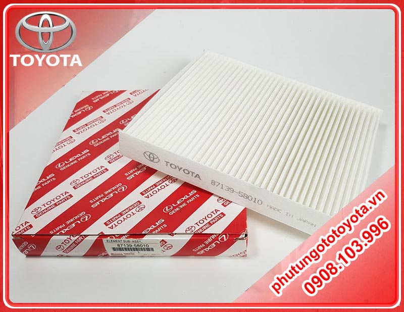 Lọc gió điều hòa Toyota Fortuner 2015-2023