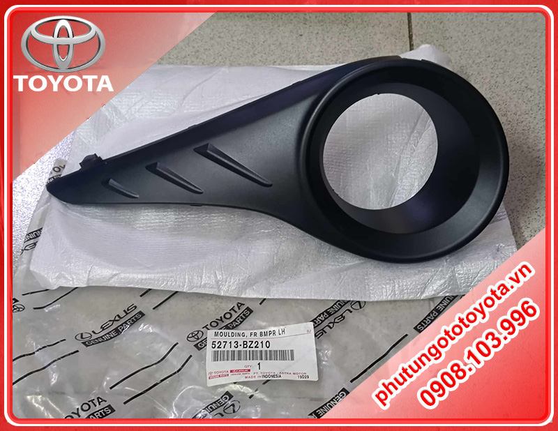 Ốp đèn cản Toyota Wigo 2017-2020